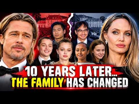 Brad Pitt & Angelina Jolie: 10 Years Later, Their Family Has Changed Forever