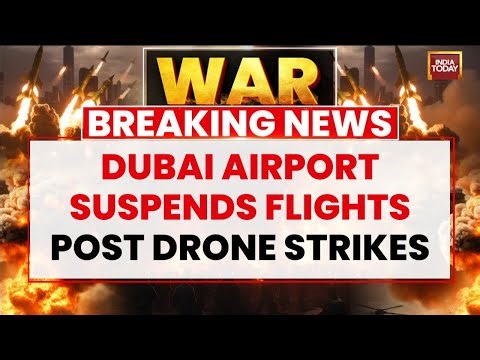 Dubai Attack: Dubai Airport Suspends Flights After Drone Strike Hits Fuel Tank Amid Iran Israel War