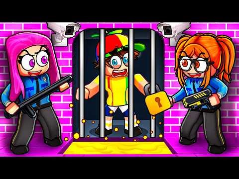 Trapped in a GIRLS ONLY Prison in Roblox Snapchat!