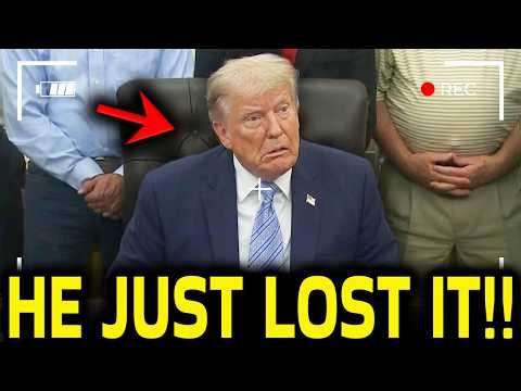 Trump Just LOST IT Right In Front OF THE CAMERAS
