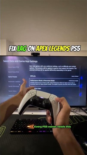 How to Fix Lag on Apex Legends PS5