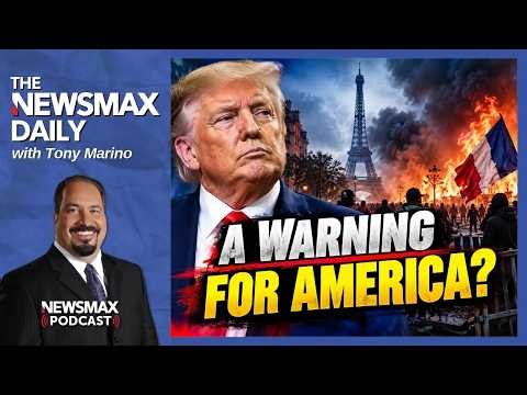 Trump Takes Aim at France's Crisis as Chaos Erupts in Paris | The NEWSMAX Daily (10/20/2026)