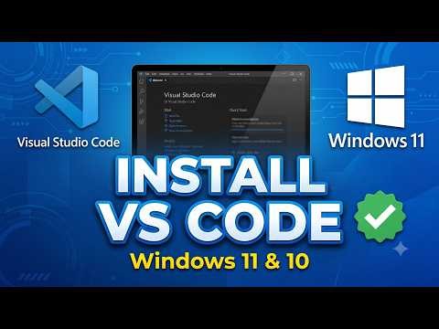 Install Visual Studio Code on Windows | Step-by-Step Tutorial (2026)