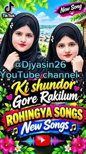 🎶 Ki Shundor Gore Rakilum ❤️ | New Rohingya Song 2026 | DJ Yasin | Rohingya Music