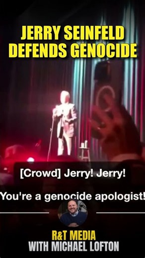 Jerry Seinfeld Defends Israel's Genocide in Gaza