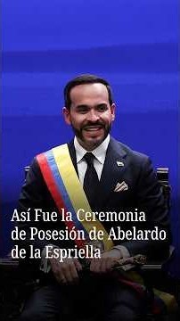 Así fue la Ceremonia de Posesión de Abelardo de la Espriella