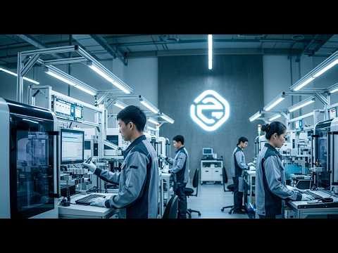 Inside a Smart Factory – Workers & Machines Working Together