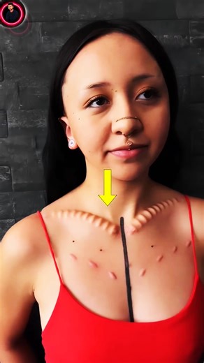 Tattoo inside the skin | SubdermalImplant Tattoo Truth #Weird Tattoos#facts #viral #shorts #trending