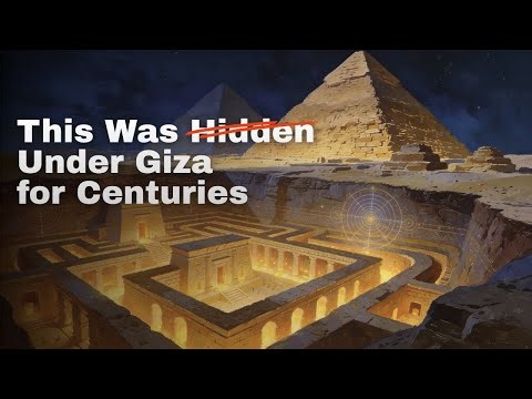 Centuries-Old SECRET Revealed: A Massive Underground World Beneath Giza