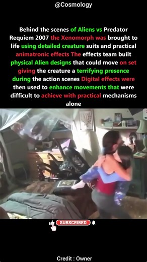 They Built Real Alien Creature Suits for AVP Requiem