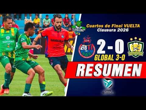 REDS TO SEMIFINALS/ Municipal 2(3) vs Guastatoya 0(0) Quarterfinals Second Leg Clausura 2026