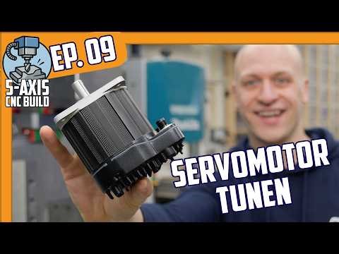 DIY 5-Axis CNC – De ClearPath servo’s van de machine instellen