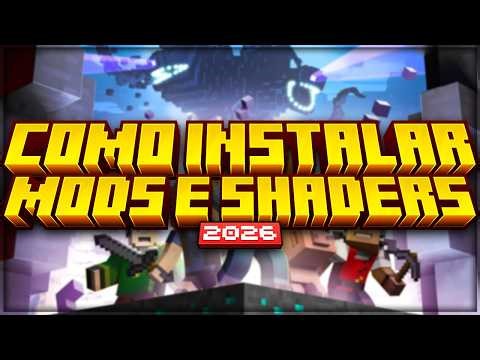 HOW TO ADD SHADERS AND MODS TO MINECRAFT | UPDATED TUTORIAL 2026