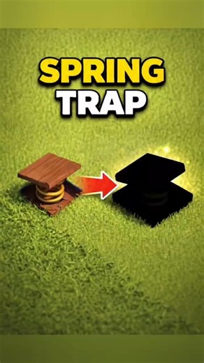 Spring trap evolution #clashofclans #trending #shorts #viral #gaming #ytshorts #coc #evolution