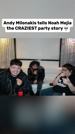 Andy Milonakis CRAZY Party Story 😂💀 #noahmejia #storytime #twitchclips #funny
