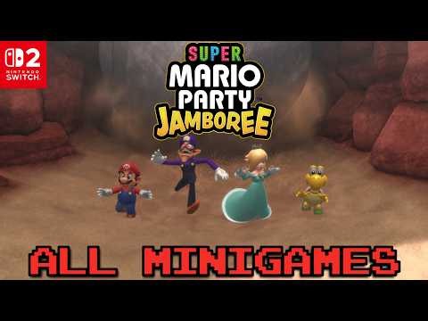 ALL MINIGAMES - Super Mario Party Jamboree