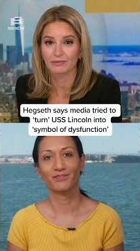 Hegseth says media tried to 'turn' USS Lincoln into 'symbol of dysfunction'