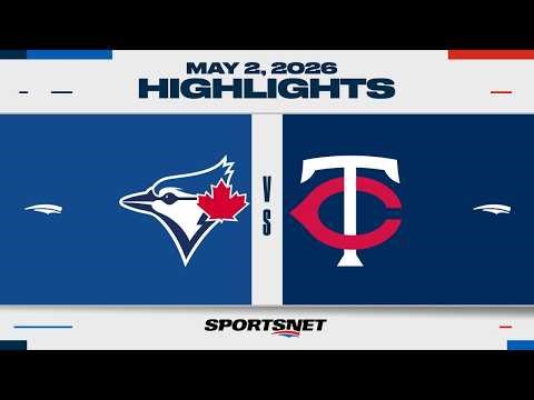 MLB Highlights | Blue Jays vs. Twins - May 2, 2026