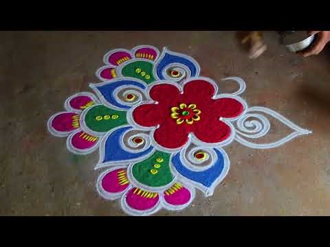 Newyear 2026 🌻big rangoli designs 3*2 🌻sankranti chukala 🌻diyamuggulu🌻Pongal special