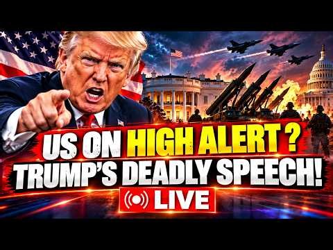 Donald Trump Speech LIVE: Fiery Announcement Shocks America In High-Stakes Address | US Iran War