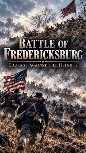 [1862] The Battle of Fredericksburg - The Union’s Costliest Mistake #shorts