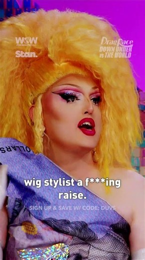 Drag Race Down Under vs The World hosted by Michelle Visage now streaming on WOW Presents Plus