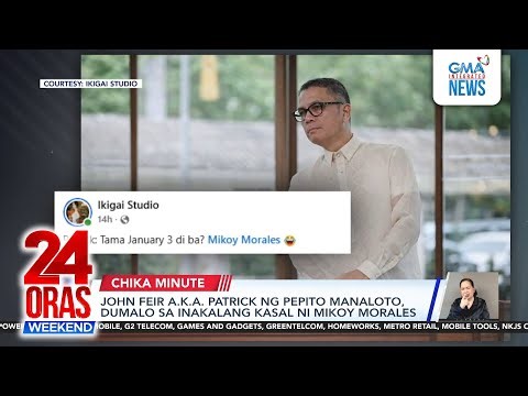John Feir’s real-life “Patrick” moment: going to somebody... | 24 Oras Weekend