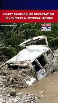 Venezuela Floods: Heavy Rains Cause Devastation, Several People Missing | Watch #shorts