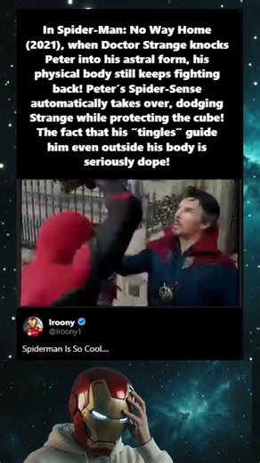In Spider-Man: No Way Home (2021), Benedict Cumberbatch wasn’t expecting it. #shorts #marvel #movie