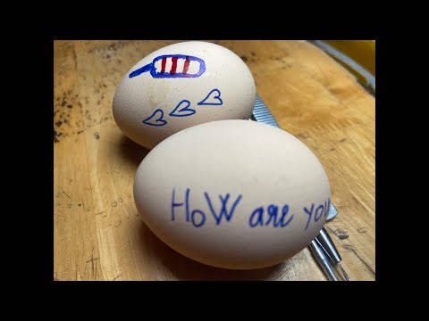 RAW EGG PEELING LIVE