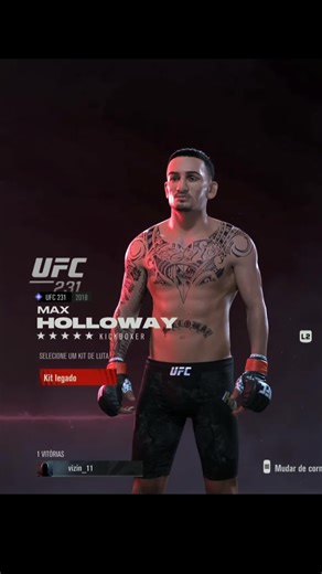 Max Holloway's Alter Ego at UFC 231