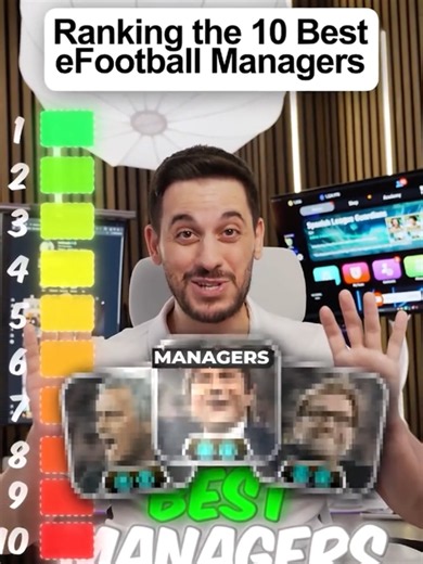 I Ranked the TOP 10 Managers in eFootball 27 🔥 @efootball @efootball_official_jp . . . #konami #efootball2026 #efootball2027