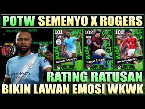POTW HEBAT SEMENYO 101, MORGAN 102, BRUNO 101 SAMPAI BIKIN LAWAN EMOSI !! MANTAP BANGET !!