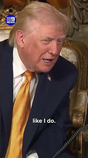 Trump warns against 'Bad Santa' infiltration | 9 News Australia