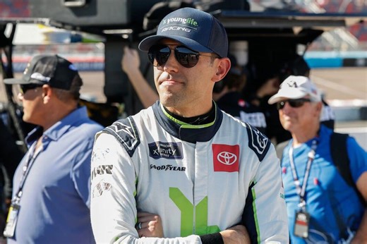 NASCAR driver's massive Kansas wreck put him in hospital