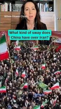 What kind of sway does China have over Iran?