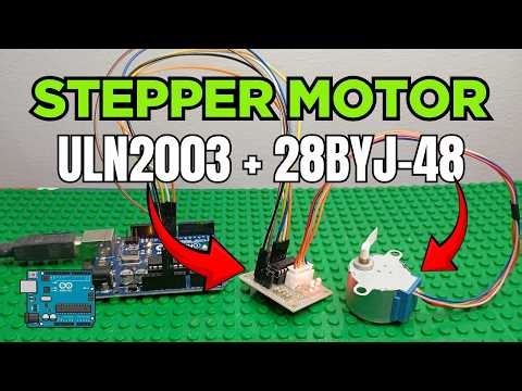 Arduino Stepper Motor Tutorial (28BYJ-48 + ULN2003) | Beginner Friendly Guide