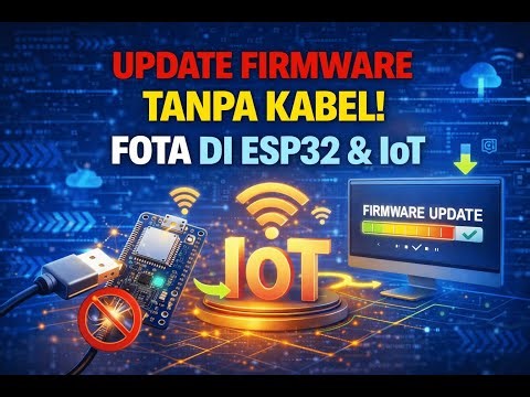 Update Firmware Tanpa Kabel! FOTA di ESP32 Bikin IoT Makin Praktis & Canggih