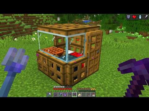 I Built The World’s Smallest Minecraft Base In Hardcore Minecraft