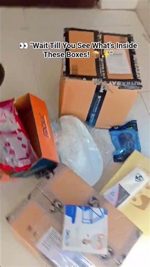 🔥 So Many Packages! Which One Should I Open First? 😍#unboxing #viral #youtubeshorts