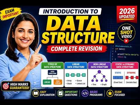 Introduction to Data Structure | Most Important Exam Questions 2026