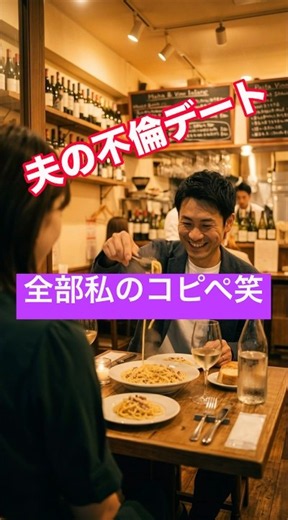 【浮気調査】愛人デートで「妻のコピペ」をする夫の末路ｗｗ
