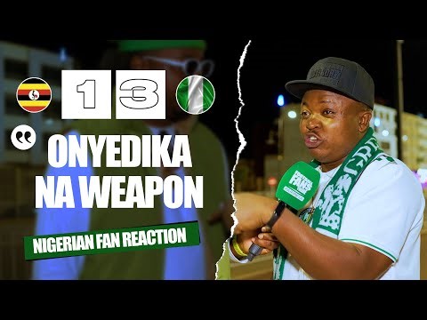 UGANDA 1-3 NIGERIA ( Henry - NIGERIAN FAN REACTION) AFCON 2025