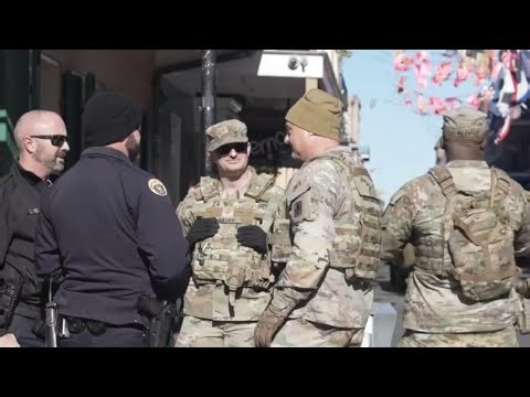 National Guard troops arrive in New Orleans ahead of New Year's celebrations