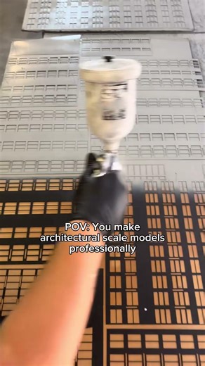 POV: You make architectural scale models professionally