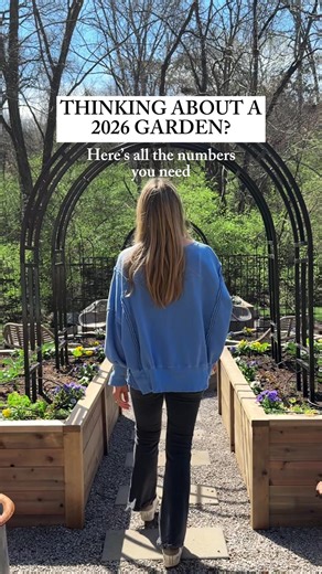 Here’s my favorite numbers in the garden👇🏼 But first go to my bio if you want to see what kind of gardener you are and what to focus on next to grow with confidence. Take the 2‑minute Garden Personality Quiz to discover your unique garden personality and get a clear, personalized next step for your garden this season. Whether you’re just getting started or ready to level up, this quiz helps you skip the guesswork and focus on what will actually move your garden forward. My favorite width for a