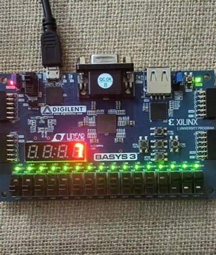 FPGA LEDs | Basys3 Board | YMO RYDEEN