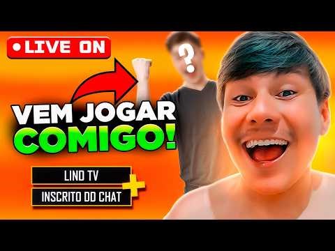 🔥 LIVE FF 🔥 FREE FIRE AO VIVO 🔥 4X4 + 6X6 COM INSCRITOS 🔥 SALA PERSONALIZADA #deus 🙏🏼