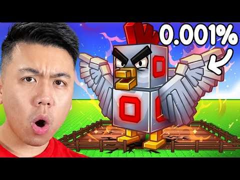 I Made The RAREST Chicken in Grow a Chicken Fighter.. (ROBLOX)