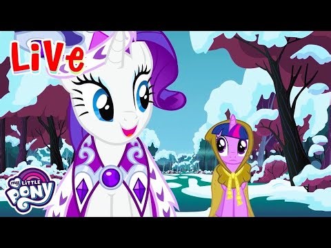 🔴 LIVE | Christmas Episodes! 🎄✨ My Little Pony Friendship Is Magic 🦄 Children's Cartoon 💖 MLP FIM